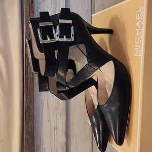 Michael Kors Tamara Cross Strap Heel